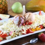 Ensalada de frutas con helado El Abuelo